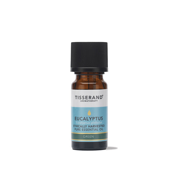 Tisserand eucalyptus essential oil ethically harvested 9ml, imported from the UK
