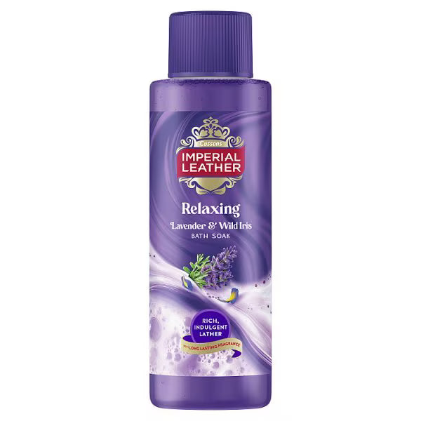Imperial Leather Bath Soak Lavender and Iris 500ml, UK version