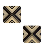 Hestia set of 2 Geometrique coasters, UK version
