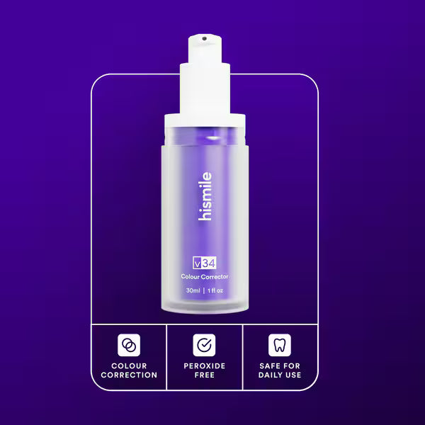 Hismile V34 Colour Corrector Serum 30ML, UK version