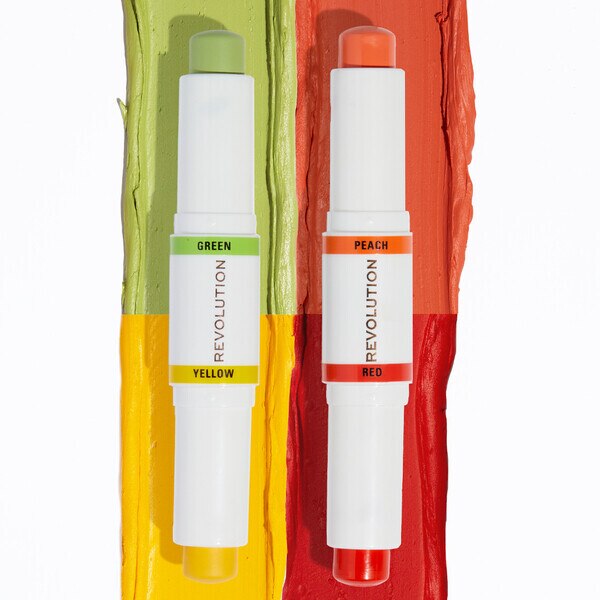 Revolution Colour Correcting Stick Yellow & Green