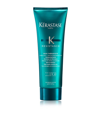 Harrods Kerastase Resistance Bain Thérapiste Shampoo for Extremely Damaged Hair 250ml- Buy online at McGrocer