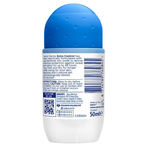 Sanex Extra Dry Anti-Perspirant Roll On 50ml GOODS Superdrug   