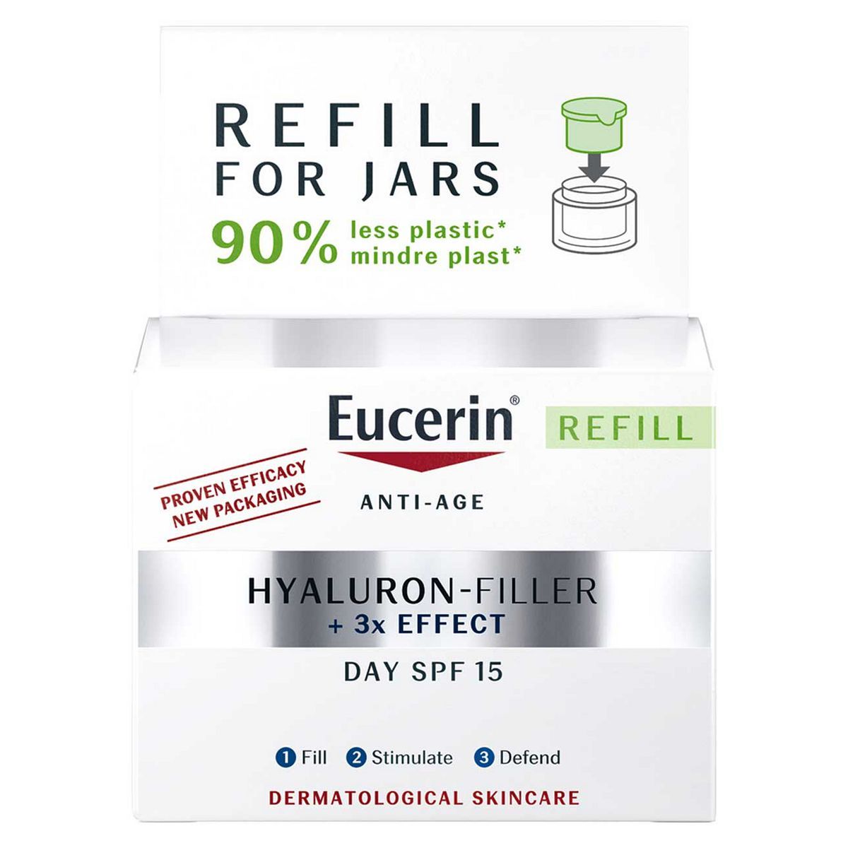 Eucerin Hyaluron-Filler Day Cream SPF15 Refill 50ml GOODS Boots   