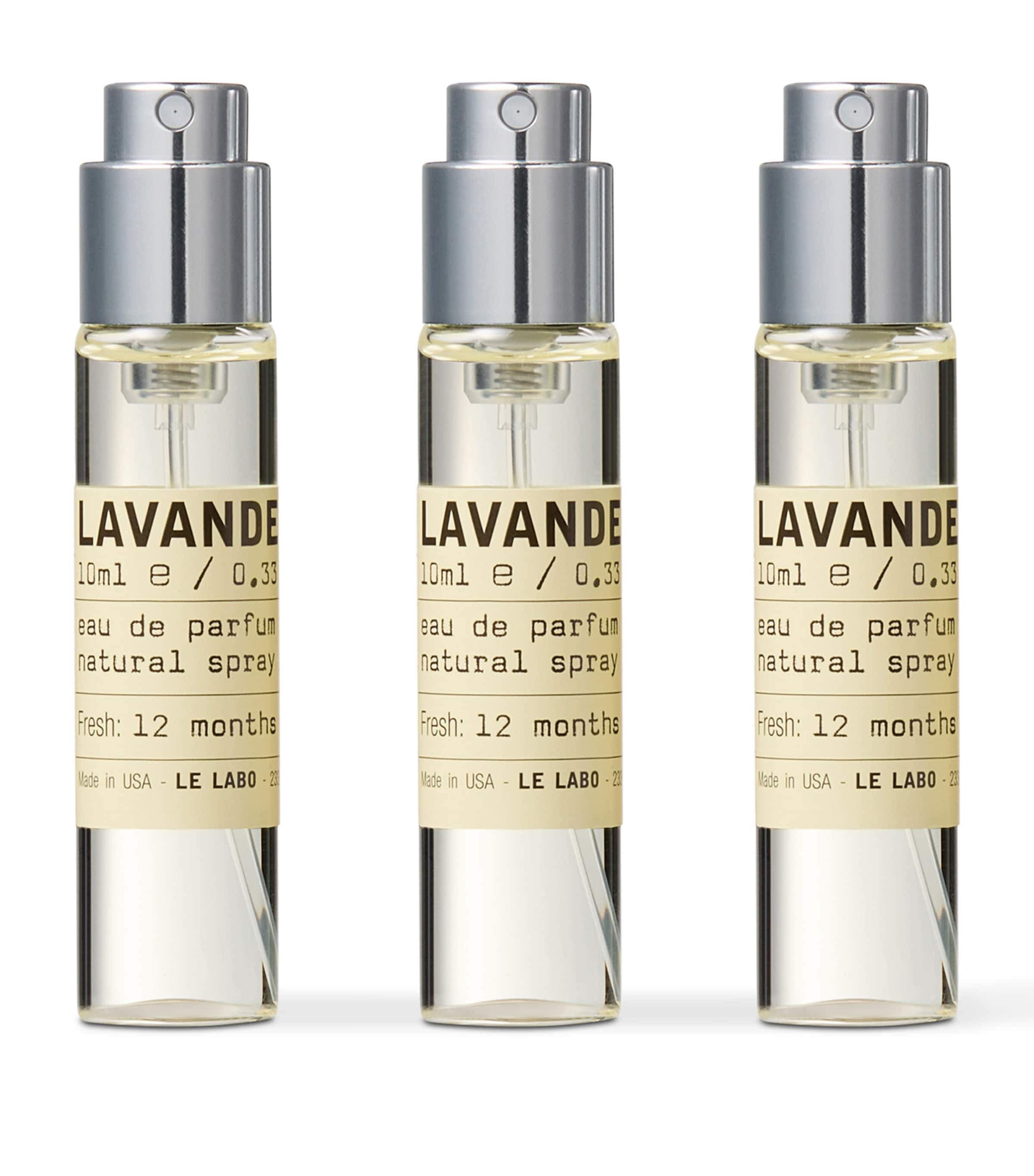 Le Labo Lavender 31 perfume refill 3x10ml, UK version