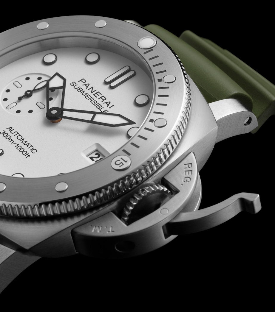 Panerai Submersible 44mm stainless steel watch, imported from the UK
