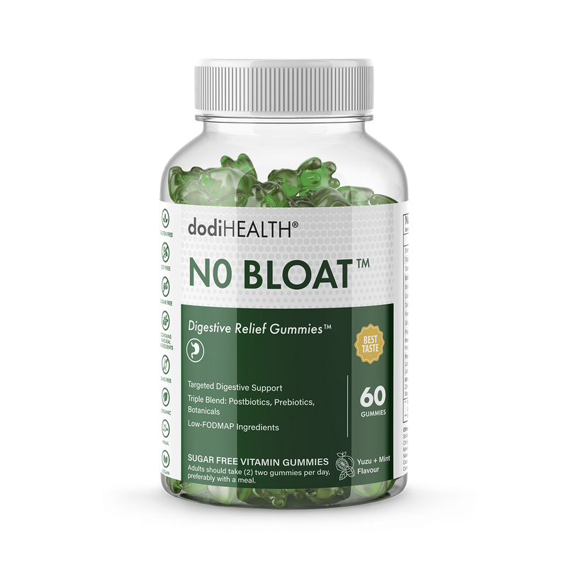 Dodi Health No Bloat Gummies - British product