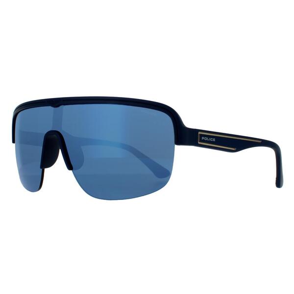 Police Arcade 3 blue mirrored sunglasses - British product