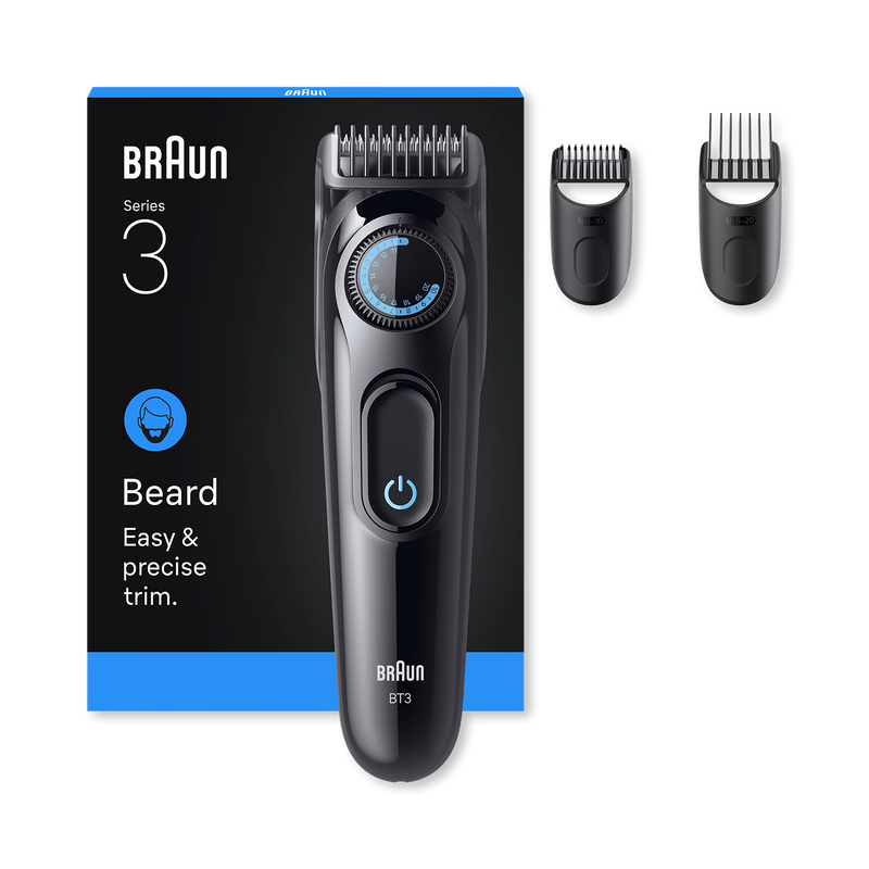 Braun Beard Trimmer Series 3 BT3520 black - British product