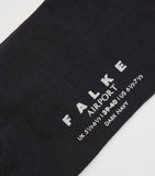 Falke virgin wool-blend airport socks, imported from the UK