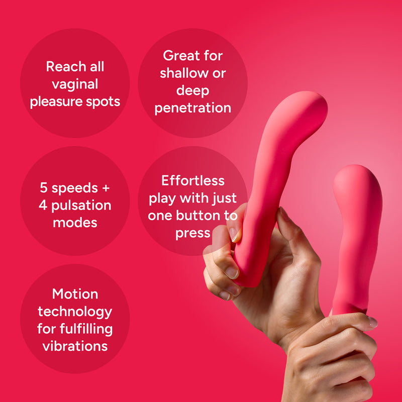 Smile Makers Romantic internal vibrator - British product