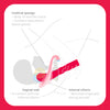 Smile Makers Romantic internal vibrator - British product