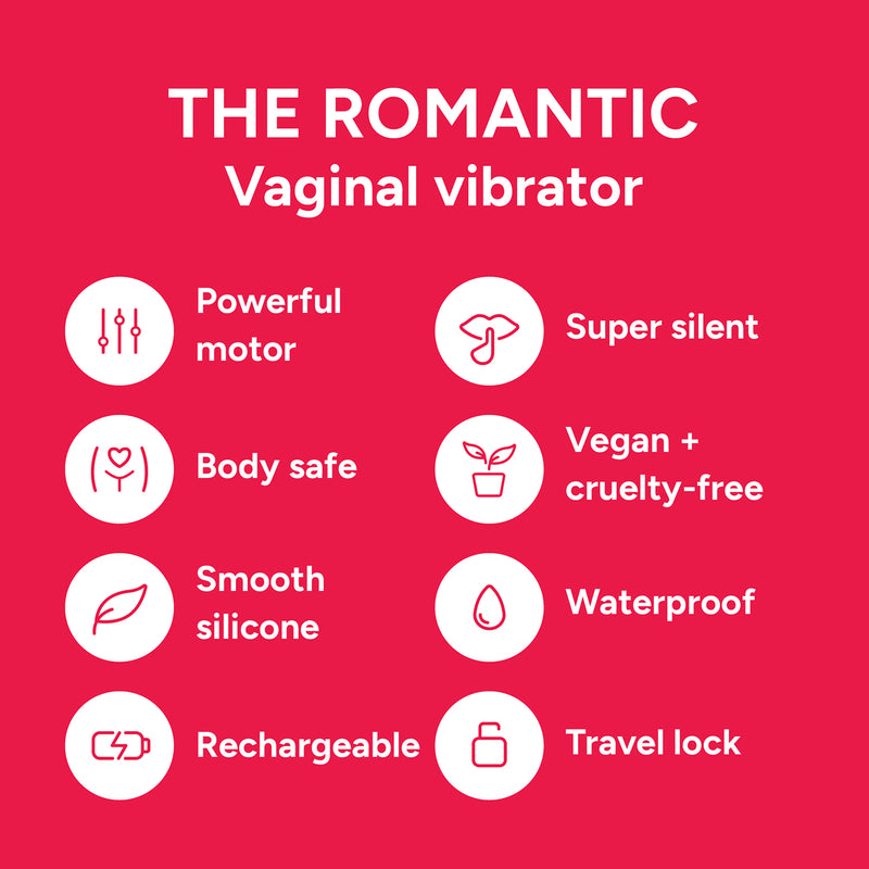 Smile Makers Romantic internal vibrator - British product