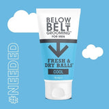 Below The Belt Grooming Fresh & Dry Balls Cool 75Ml GOODS Superdrug   