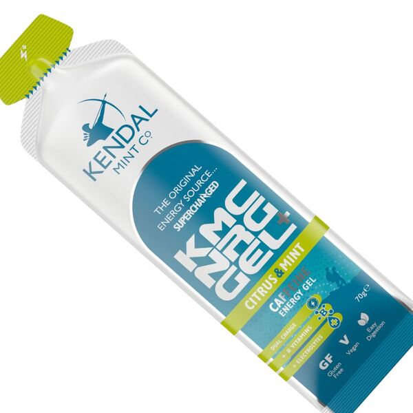 KMC NRG GEL+ energy gel Citrus & Mint 6x70g - British product