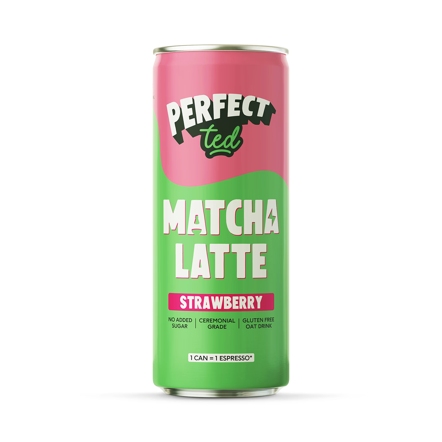 PerfectTed strawberry matcha latte 250ml - British product