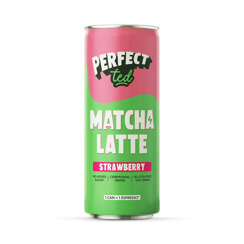 PerfectTed strawberry matcha latte 250ml - British product