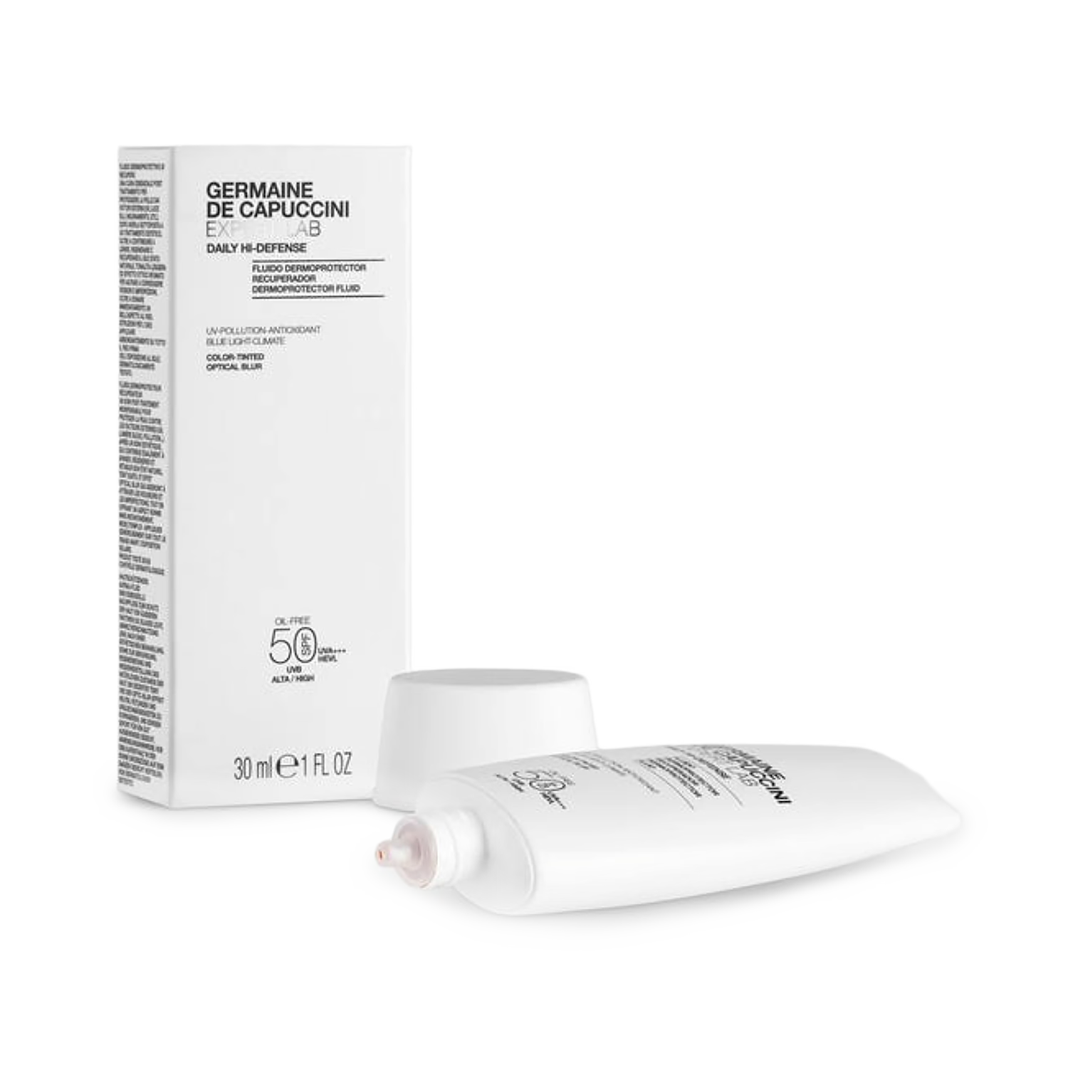 Germaine De Capuccini SPF50 tinted sunscreen 30ml, imported from the UK