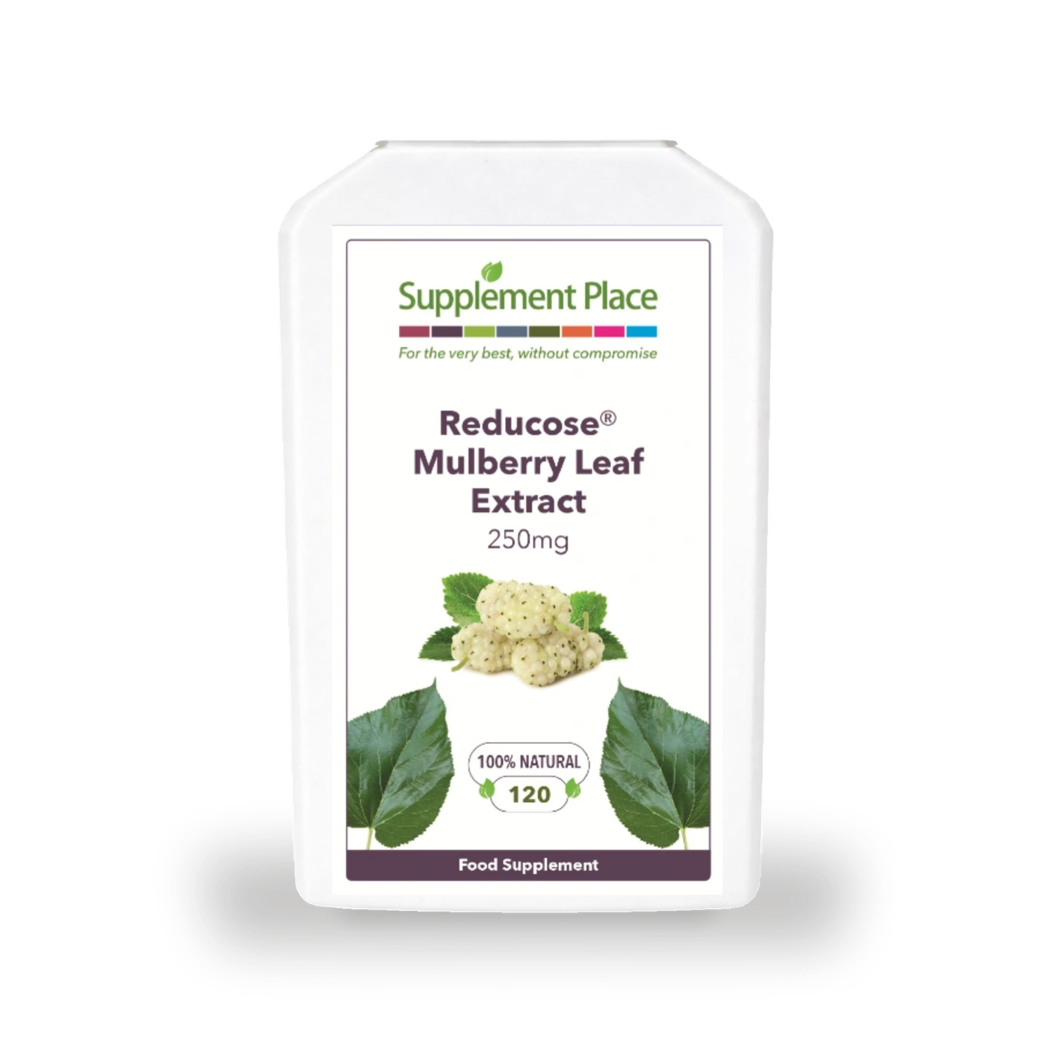 Supplement Place mulberry leaf extract 250mg 120 capsules, imported from the UK