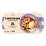 ASDA 2 Spotted Dick Sponge Puddings 2 x 85g (170g) GOODS ASDA   