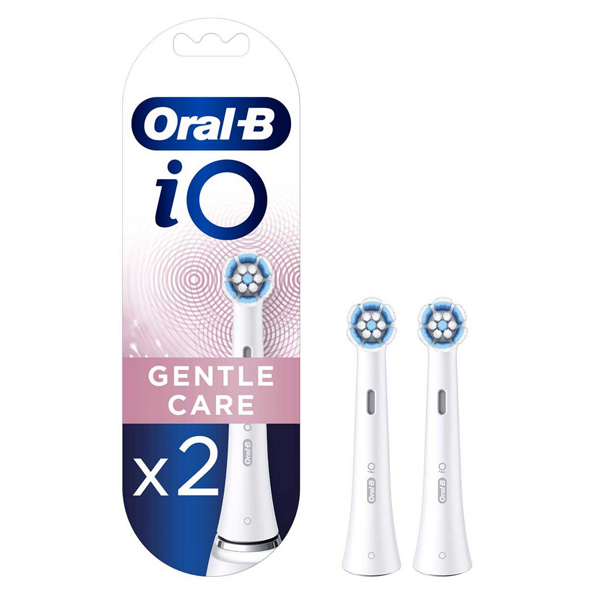 Oral-B iO™ Gentle Care Replacement Electric Toothbrush Heads 2 Pack GOODS Boots   