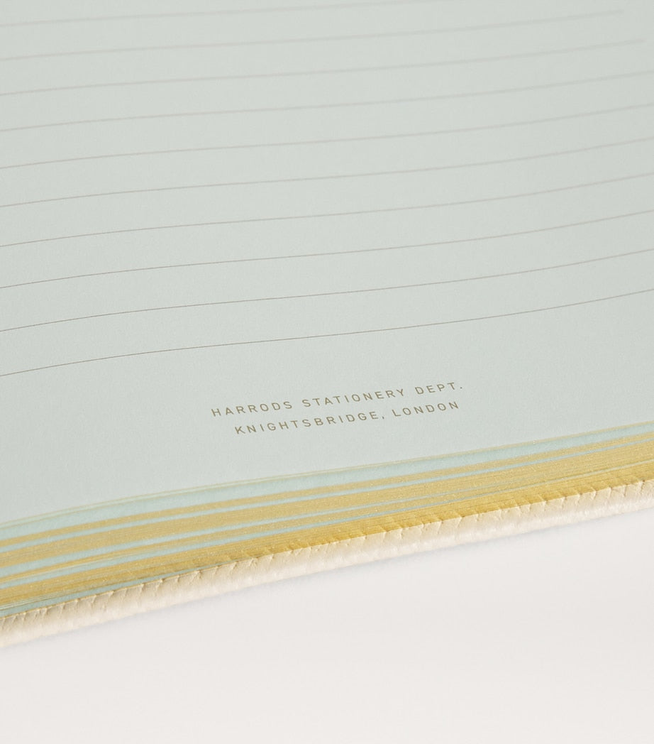 Harrods notebook leather A5 - British product
