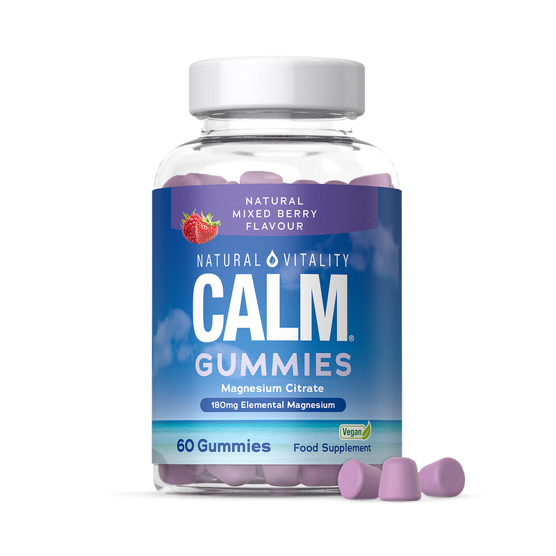 Natural Vitality Calm Magnesium gummies 180mg - British product