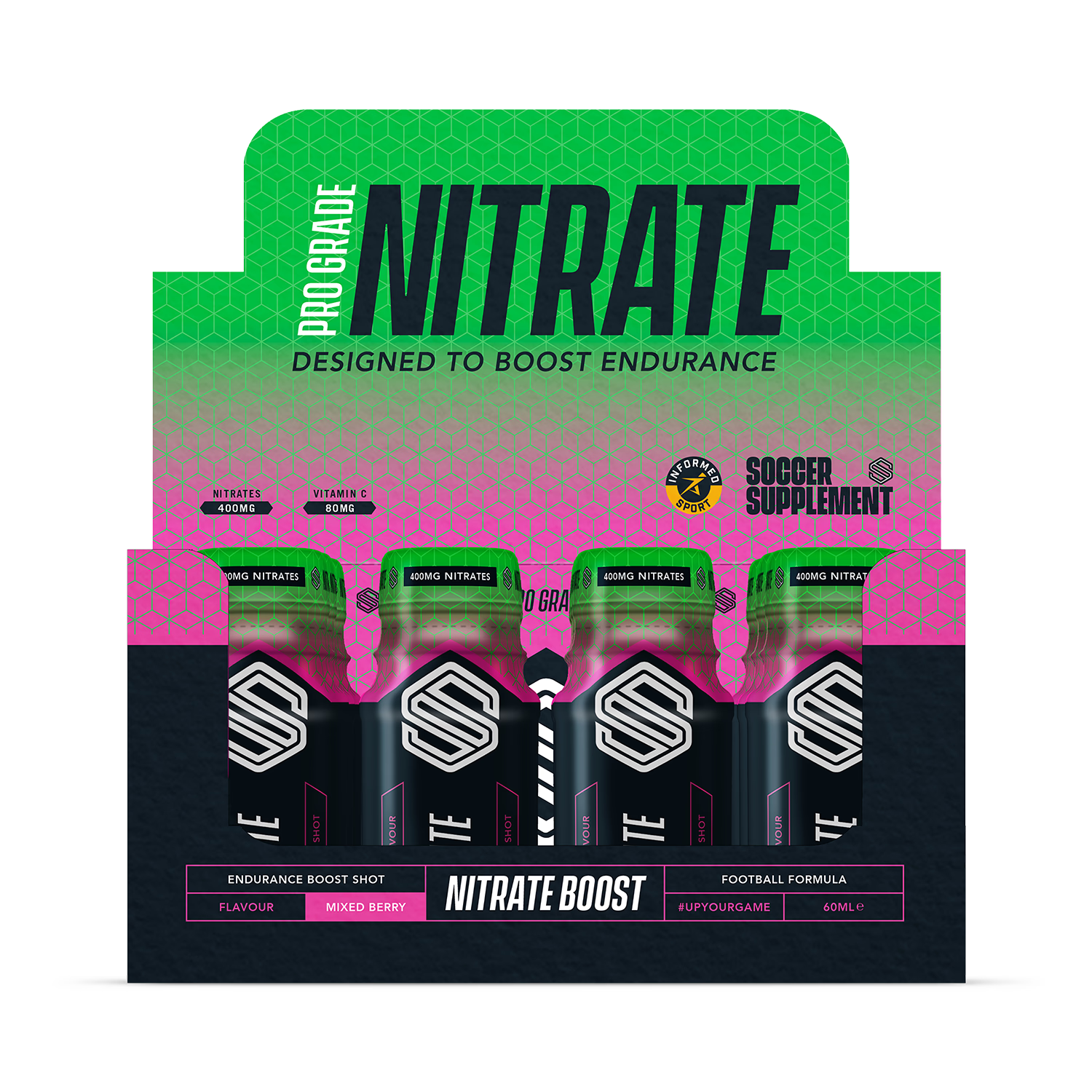 Pro Grade nitrate shot sports supplement - British product