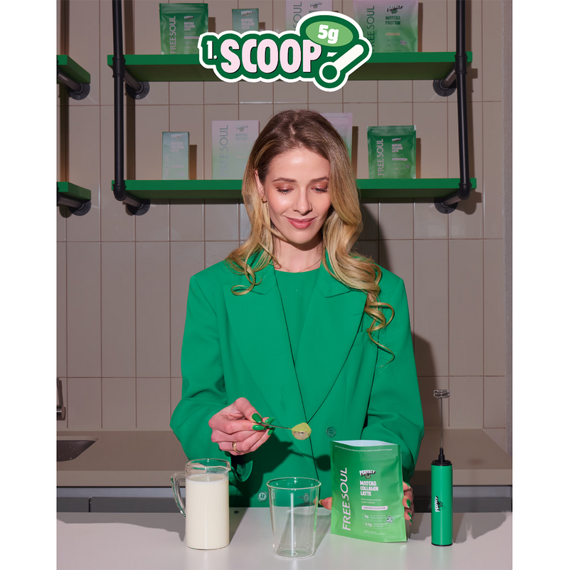 PerfectTed Matcha Collagen Latte 50g - British product