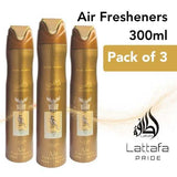 Lattafa Pride Shaheen Gold air freshener 300ml, imported from the UK