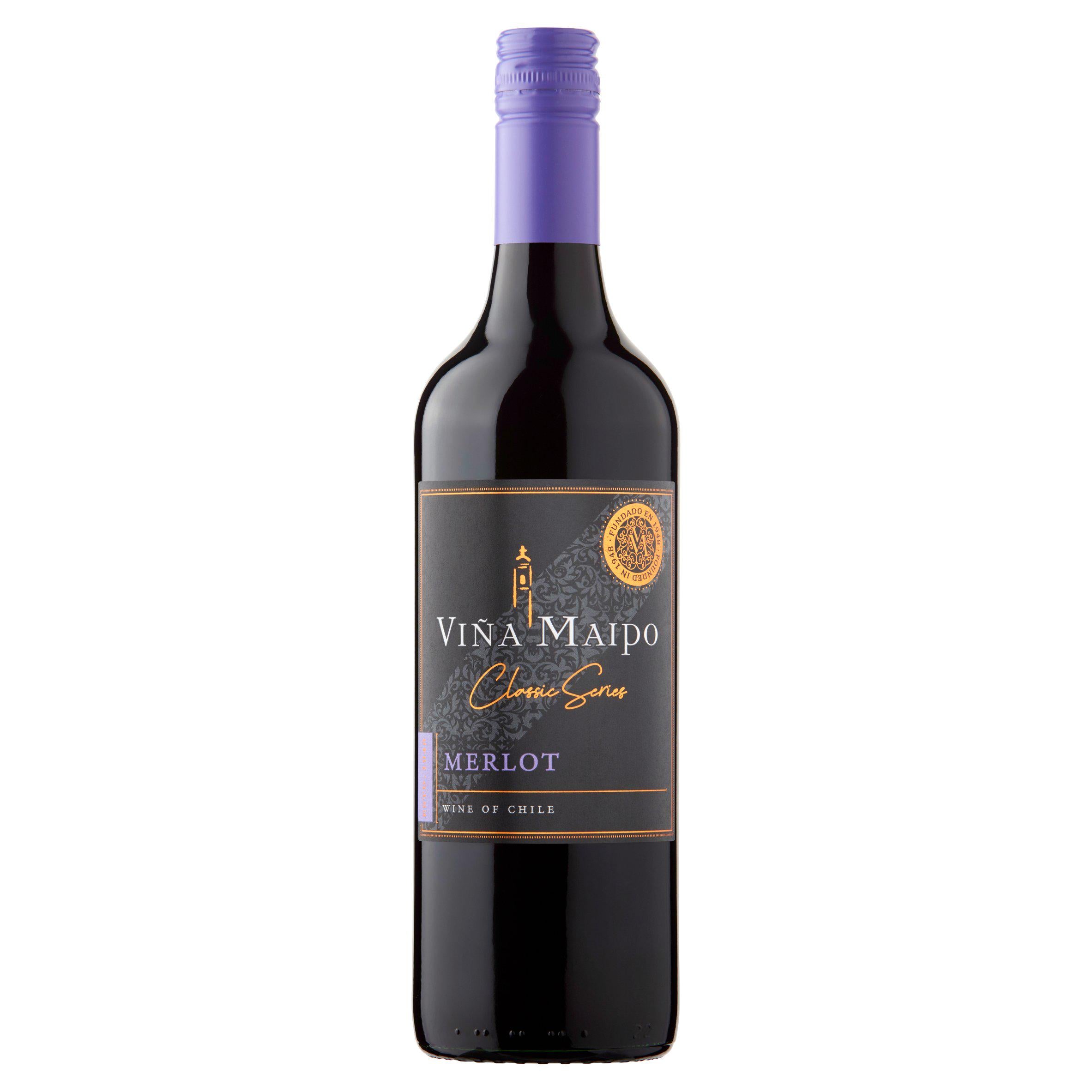 Vina Maipo Merlot Red Wine Chile 75cl GOODS Sainsburys   