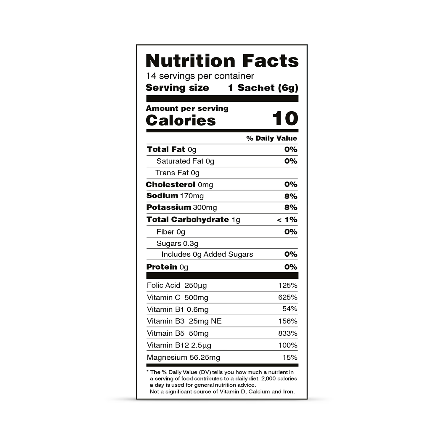 Revival Zero electrolyte drink mix Apple Blackcurrant 14 pack, imported from the UK
