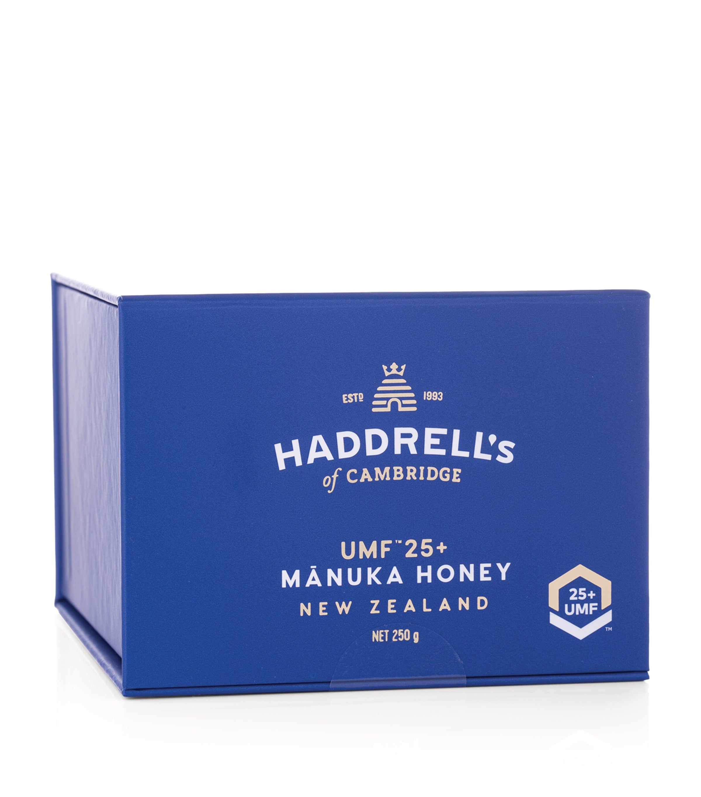 Haddrell's of Cambridge Manuka Honey UMF 25+ 250g, UK version