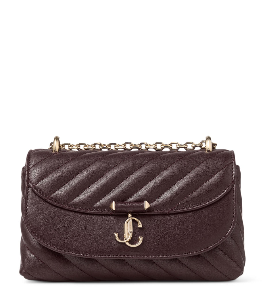Jimmy Choo Curve quilted lambskin cross-body bag - British product