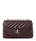 Jimmy Choo Curve quilted lambskin cross-body bag - British product