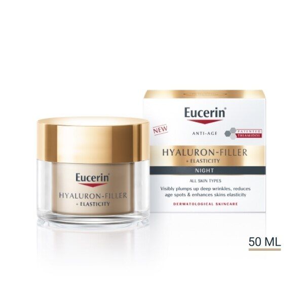 Eucerin Hyaluron-Filler + Elasticity Night Cream 50ml GOODS Superdrug   