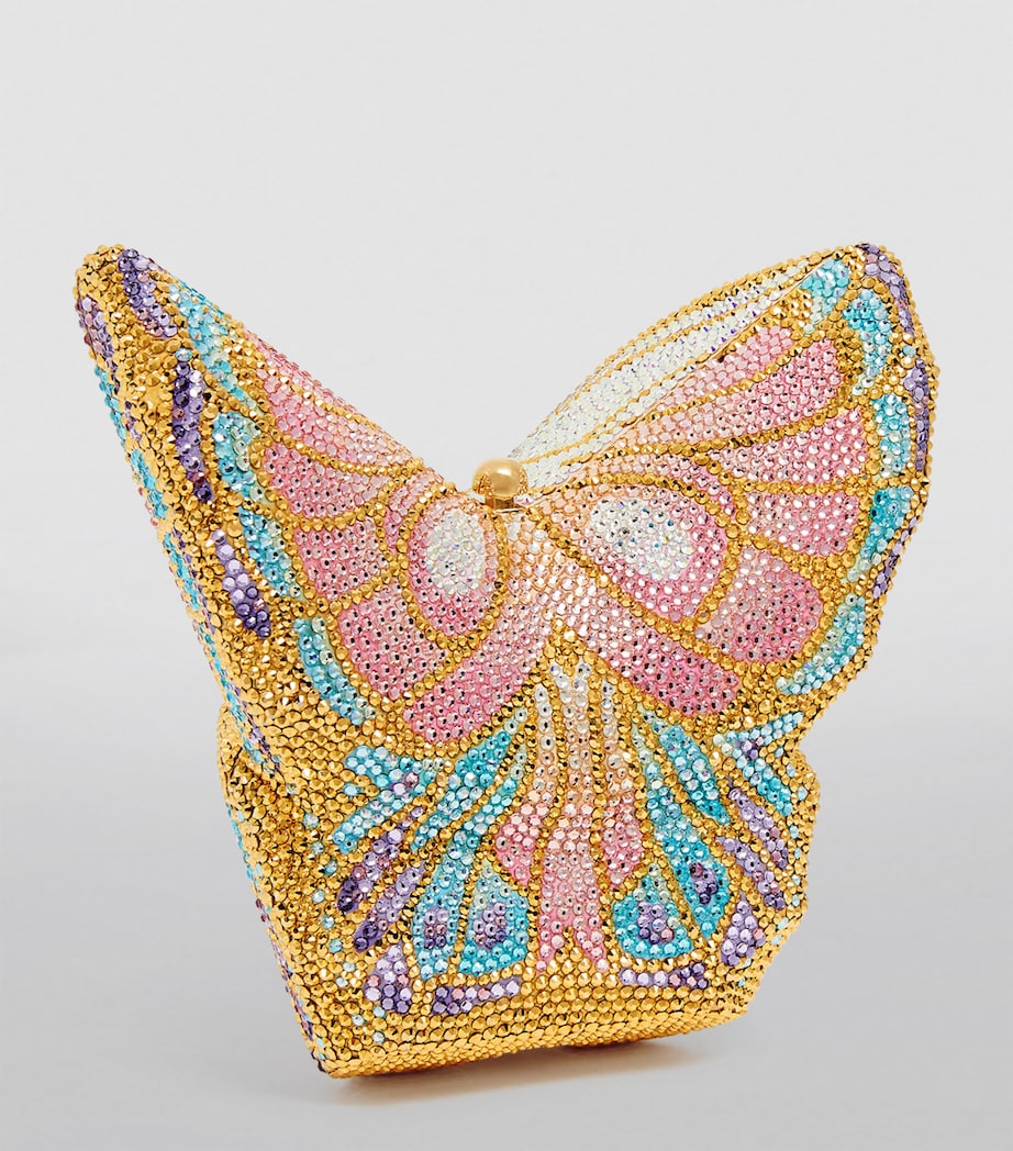 Judith Leiber Butterfly Serafina clutch bag 13cm, imported from the UK