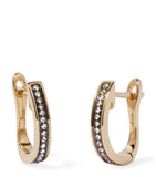 Annoushka Yellow Gold and Diamond Eclipse Porcupine Hoop Earrings