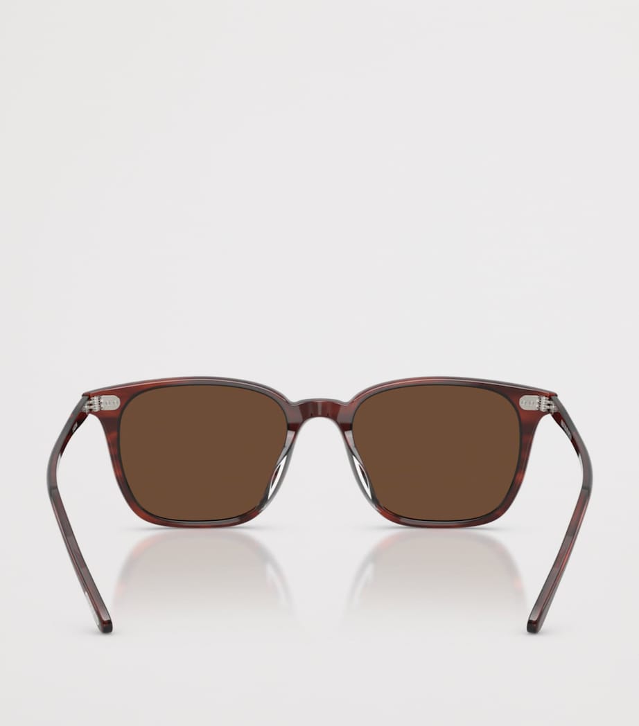 Oliver Peoples Laedin eckige Sonnenbrille Acetat, UK Version