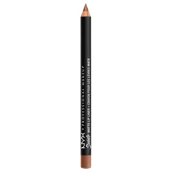 NYX Suede Matte Lip Liner Soft-Spoken, imported from the UK