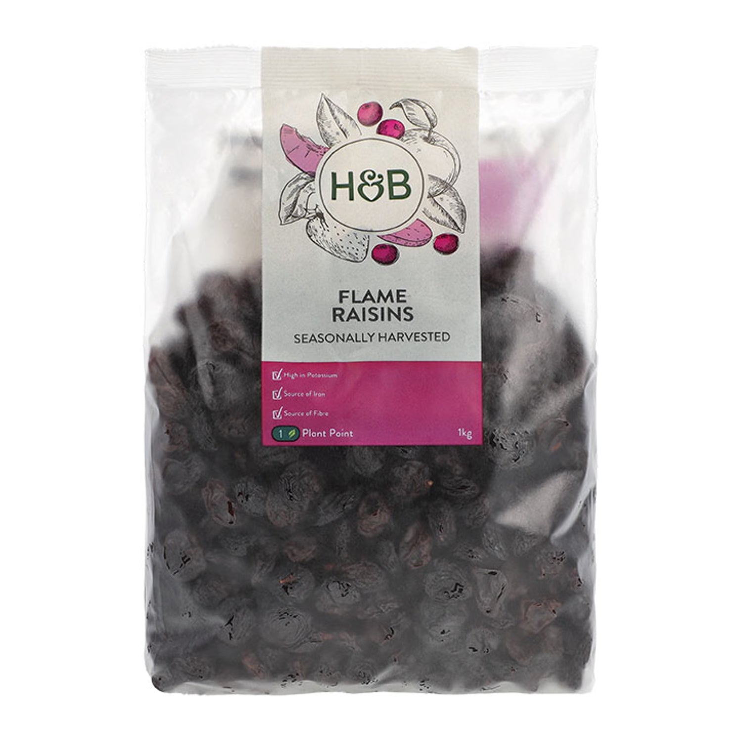 Holland & Barrett Flame Raisins 1kg, UK version