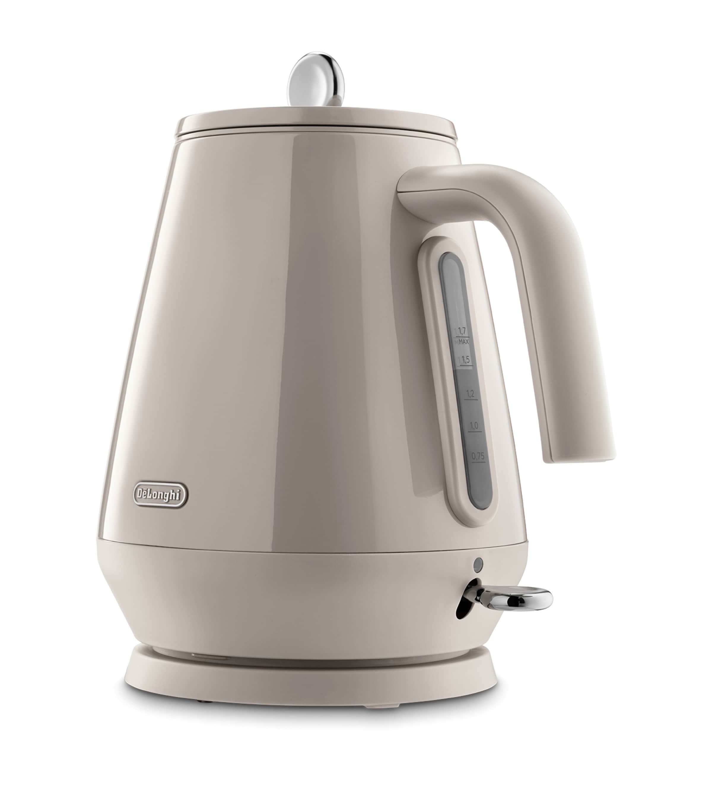 De'Longhi Eclettica kettle 1.7L with saucer - British product