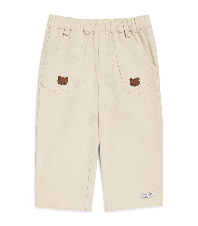 Donsje cotton bear chinos for ages 0-4 years - British product