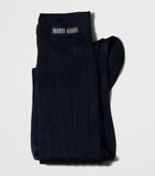 Miu Miu Seidenmischung Logo Socken - Britisches Produkt