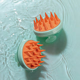 Nature Spell shampoo dispensing scalp massager, imported from the UK