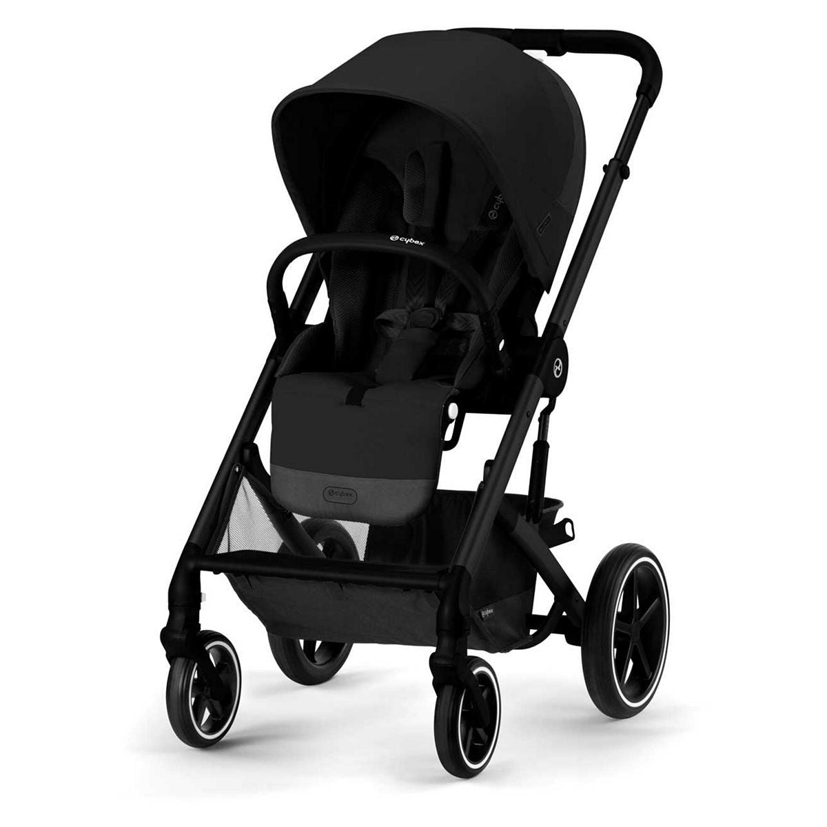 Cybex Balios S Lux Pushchair 2023 Black Frame - Moon Black GOODS Boots   