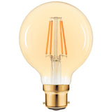 Sainsbury's Home Filament G80 Small Globe 3.6W BC Light Bulb GOODS Sainsburys   