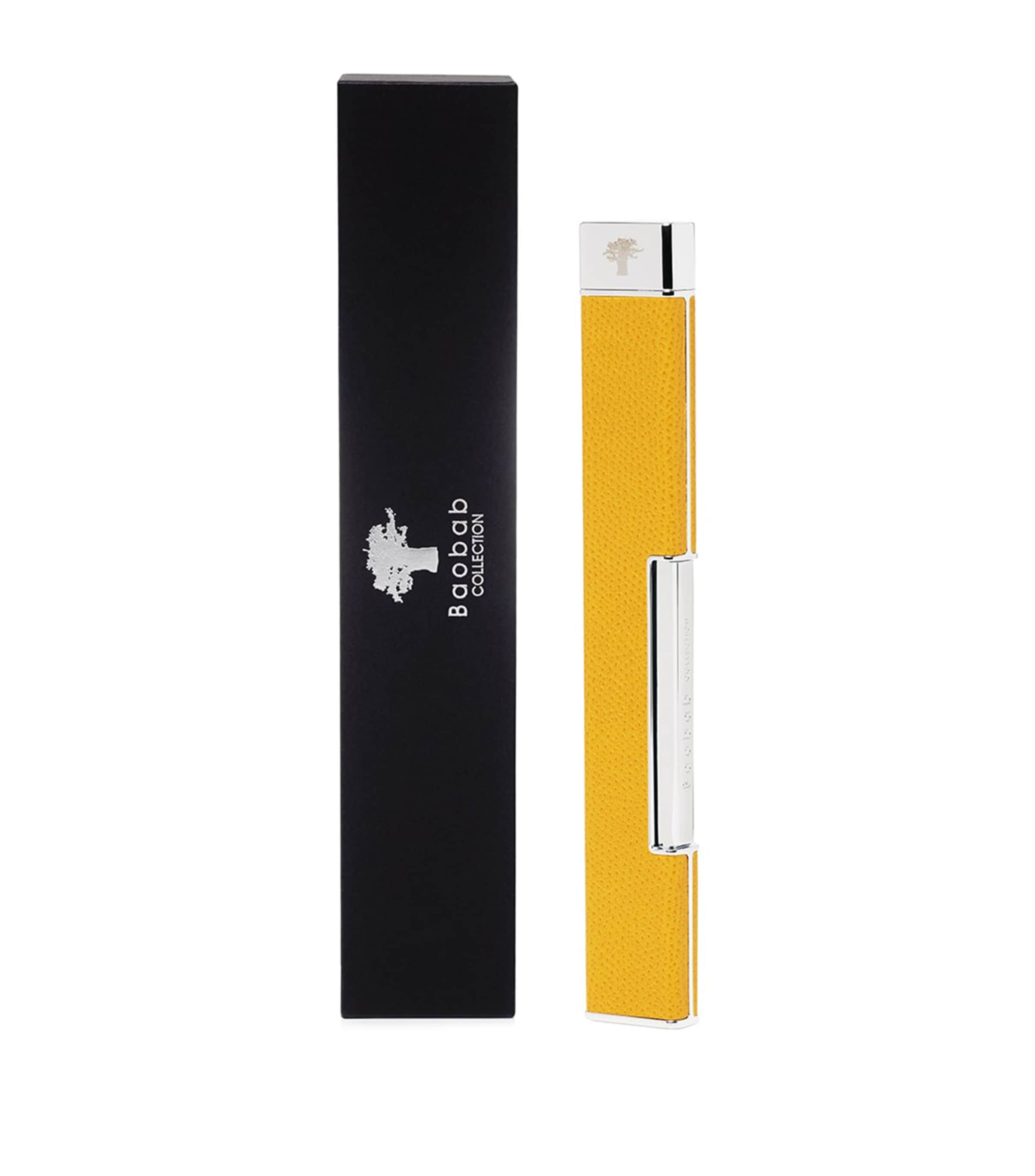 Baobab Collection leather torch flame lighter - British product