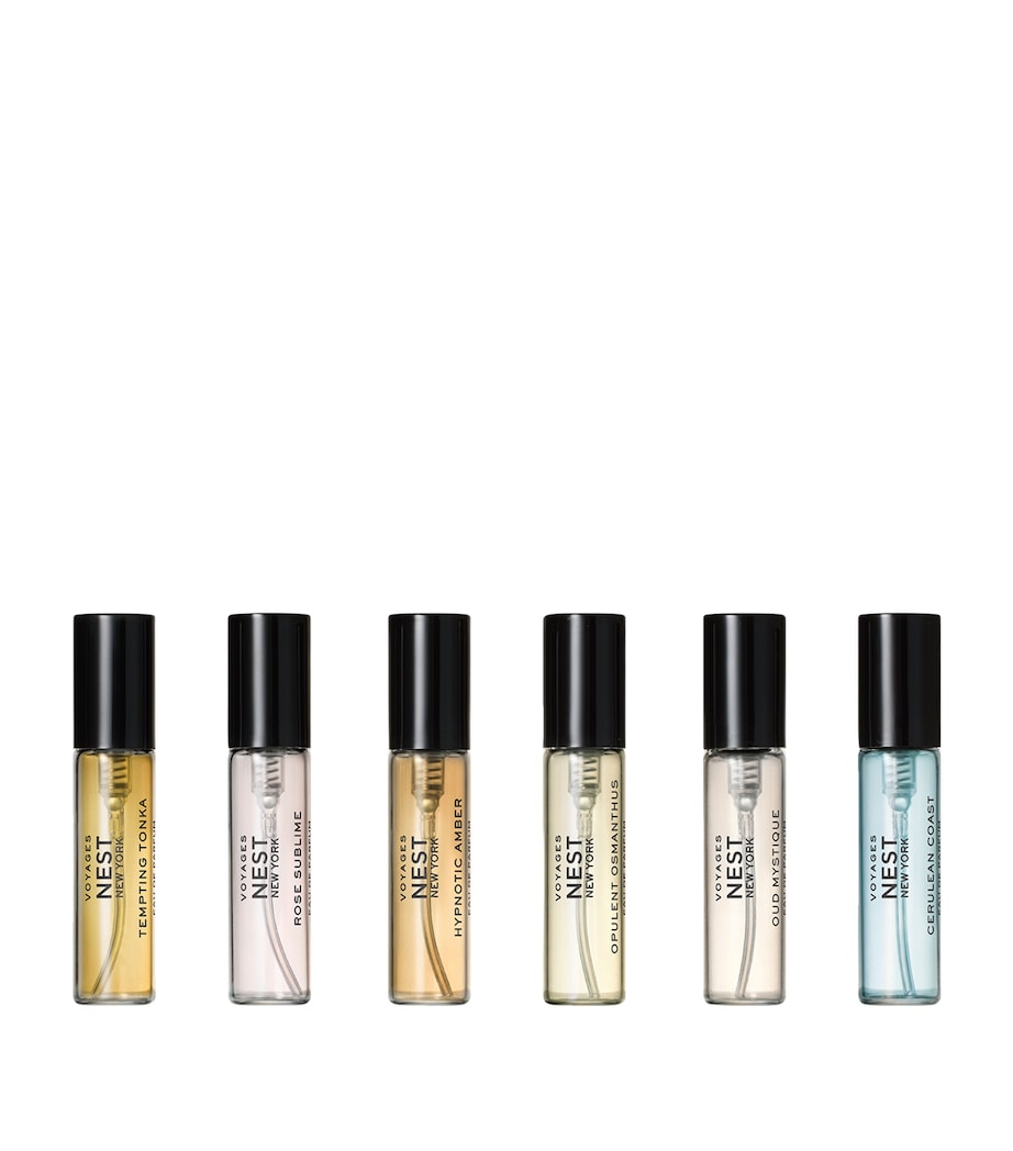 NEST New York VOYAGES eau de parfum discovery set 6 x 3ml, imported from the UK