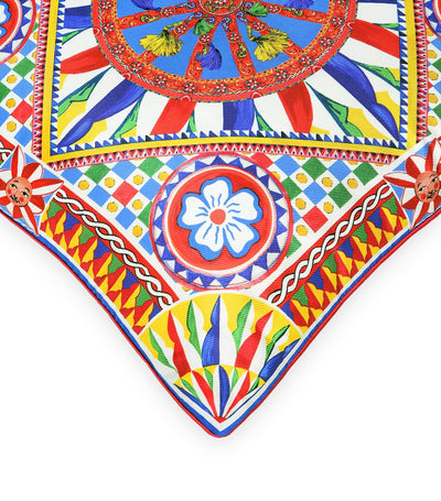 هارودز وسادة حرير مربعة بطبعة كاريتو 45 سم × 45 سم - اشتري عبر الإنترنت من McGrocer